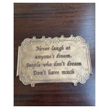 Decorative Plaque with Inspirational Quotes