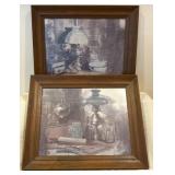 Framed Still Life Artwork With Wooden Frames and G