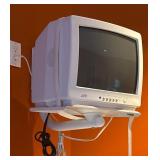 JVC CRT TV With Wall Mount (Read Details)