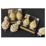 Decorative Wooden Finials with Damage