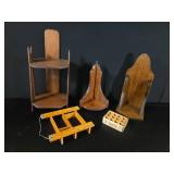 Wood Displays Including 16' Tallest