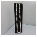 Knotted 16' Pearl Strand with 14k Clasp