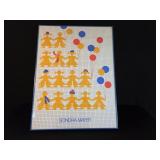 Sondra Mayer 'Balloons and Children' Poster