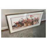 Framed Watercolor by Dawna Barton 41ï¿½x22ï¿½