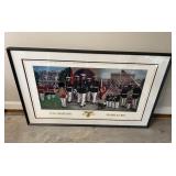 Framed US Marine Barracks Print 40.5ï¿½x26.5ï¿½