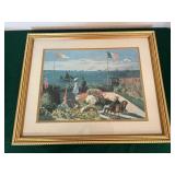 Framed Claude Monet Print 21.5ï¿½x17.5ï¿½