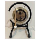 Decorative Gong With Stand 10.5ï¿½x14.5ï¿½