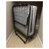 Folding Bed with Mattress 29ï¿½x12ï¿½x41.5ï¿½