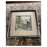 Framed Fine Art Reproduction 17ï¿½x17ï¿½