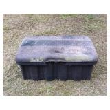 Black Plastic Storage Containerï¿½38x24x18