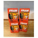 4 Fram Extra Guard Oil Filters