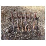Wrought Iron Fireplace Grateï¿½23x16x8