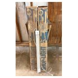 Shop Light with Boxes and Cord