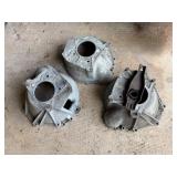Vtg Aluminum Bell Housings