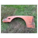 Vtg Car Fender in Rusted Condition