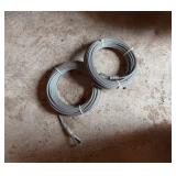 Two Coils of Steel Cable