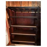 Black Metal Storage Shelvesï¿½48x24x72