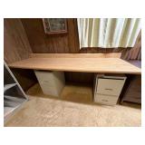 Filing Cabinets & Top Desk