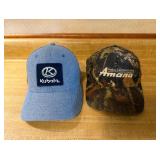 Kubota and Amana Hats