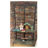 Wrought Iron Metal Rack *Read