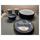 Denby Blue Jetty Water Dinnerware Set