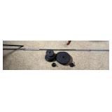 Barbell Set w/ Weight Plates & Collars