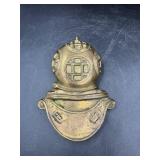 Brass Diver Helmet Door Knocker