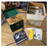 Vintage 45 RPM Records in Boxes