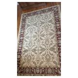 Karachi Rug w/ Floral Pattern, 60.5x91.5 in