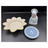 Lenox Dish, Wedgwood Plate, Madonna Figurine
