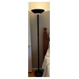 Black Torchiere Floor Lamp