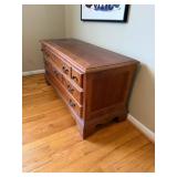 Cedar Blanket Chest w/ Faux Drawer Design