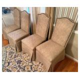 4 Upholstered Dining Chairs