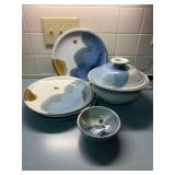 Stone Soldier Pottery Dish Set