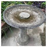 Concrete Garden Bird Bath
