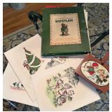 Joan Walsh Anglund Sampler Book w/ Prints & Box