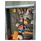 Contents of Left Side Den Closet