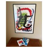 Framed Mir³ Print w/ Two Art Books