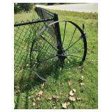 Metal Wagon Wheel #1 - Read Details