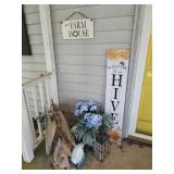 Wooden Farmhouse Decorative Items and More