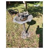 Plastic Decorative Bird Bath