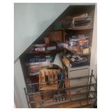 Contents of Nook Under Stairs