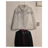 Sagafox Faux Fur and Kenneth Cole Leather Coats