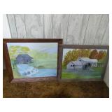 2 Original Paintings