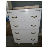 Vintage White Chest of Drawers - Read Details