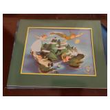 Disney Peter Pan Exclusive Commemorative Lithograp