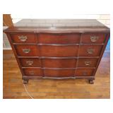 Vintage Chippendale Style Kling Dresser