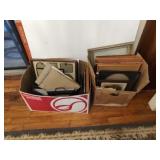 2 Boxes of Picture Frames