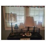 6 Table Lamps