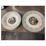 4 pcs Sebring Chantilly 22K Adorned China